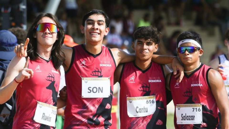 Tremenda actuación de Rafael Buelna en nacionales de atletismo con dos oros.