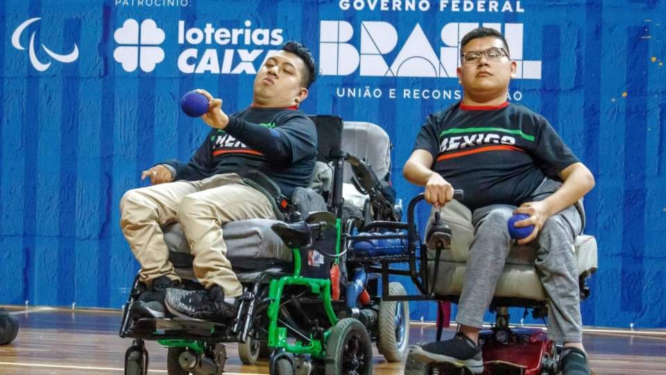 PARATLETA SONORENSE DUBIER PAREDES LOGRA   UBICARSE EN EL TOP 5 EN COPA MUNDIAL DE BOCCIA