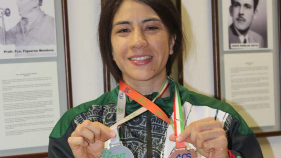 ATLETA SONORENSE ANA TÁNORI GANA DOS   MEDALLAS EN EL MUNDIAL DE TRABAJADORES