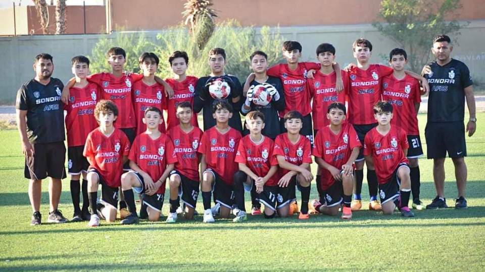 LOGRA SONORA EL TÍTULO DE FUTBOL   EN EL CAMPEONATO NACIONAL SUB 13