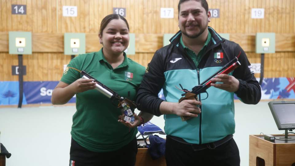 HACE HISTORIA ANDREA IBARRA: GANA ORO EN   EQUIPOS MIXTO EN LOS JUEGOS PANAMERICANOS