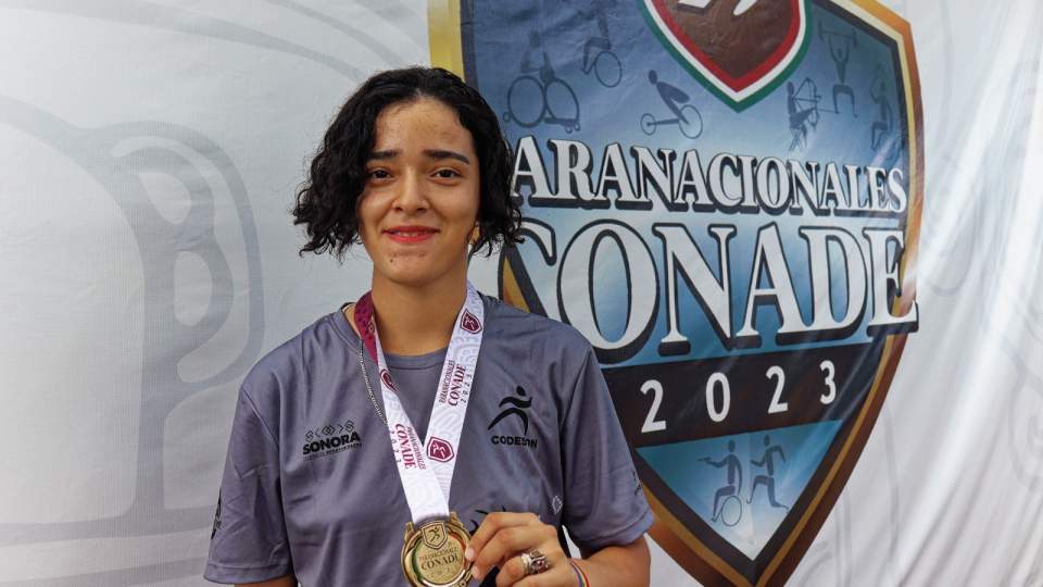 GRACIAS A SU ÍMPETU KAREN ESCOBAR SIGUE   SIENDO CAMPEONA EN BALA DE PARATLETISMO