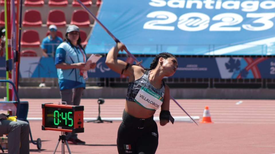 JENNIFER VILLALOBOS OBTIENE EL BRONCE   EN JABALINA EN LOS PARAPANAMERICANOS