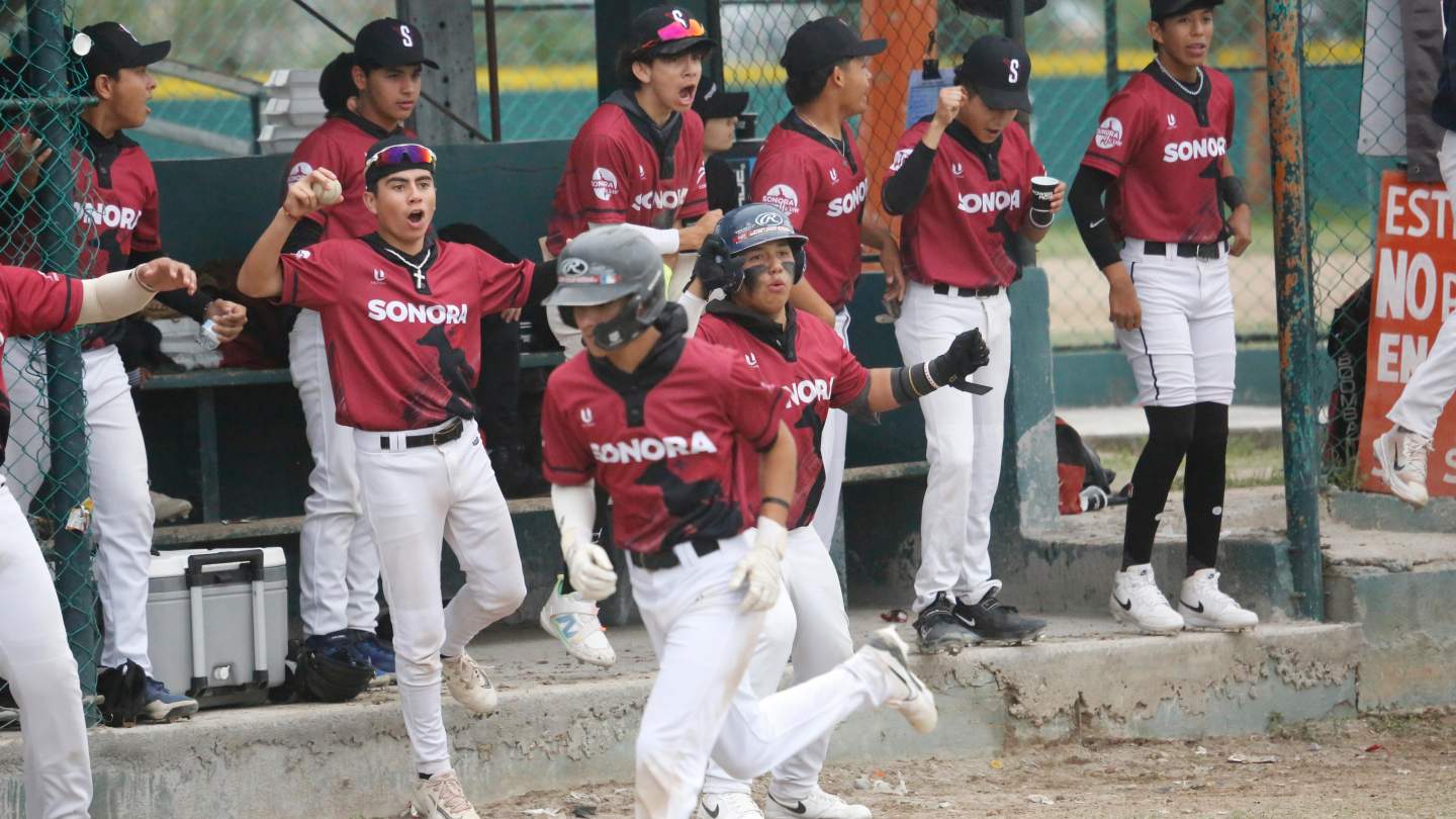 LA NOVENA SONORENSE JUNIOR DE   BEISBOL PASA A NACIONALES CONADE