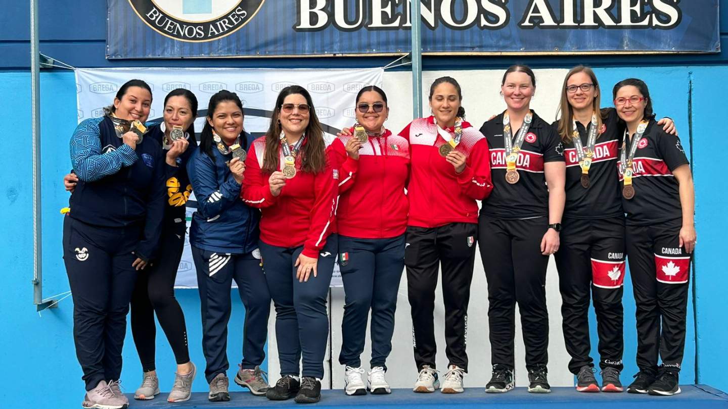 LOGRA ANDREA IBARRA ORO EN EQUIPO Y SEXTO   INDIVIDUAL EN EL CAMPEONATO DE LAS AMÉRICAS