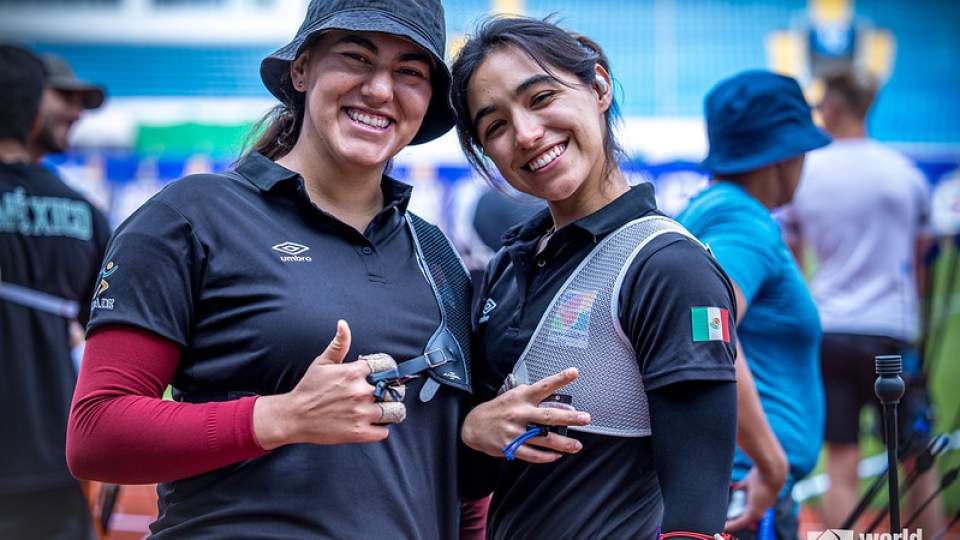 ABRE ALEJANDRA VALENCIA ACTUACIÓN   EN LA COPA DEL MUNDO DE TIRO CON ARCO