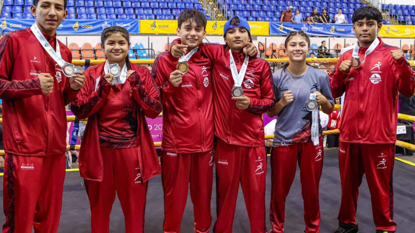 TERMINA SONORA CON UN ORO, CUATRO DE   PLATA Y UN BRONCE EN NACIONAL DE BOXEO