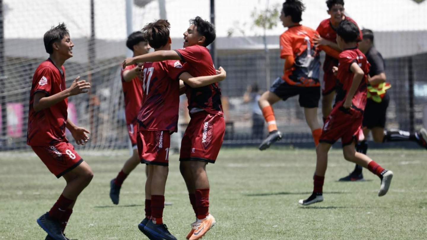 SONORA LOGRA BOLETO A FINAL DEL   FUTBOL U15 DE NACIONALES CONADE