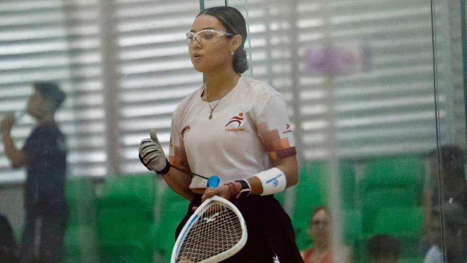 RAQUETBOL DE SONORA SE MANTIENE EN   LA ZONA DE MEDALLAS EN ETAPA NACIONAL