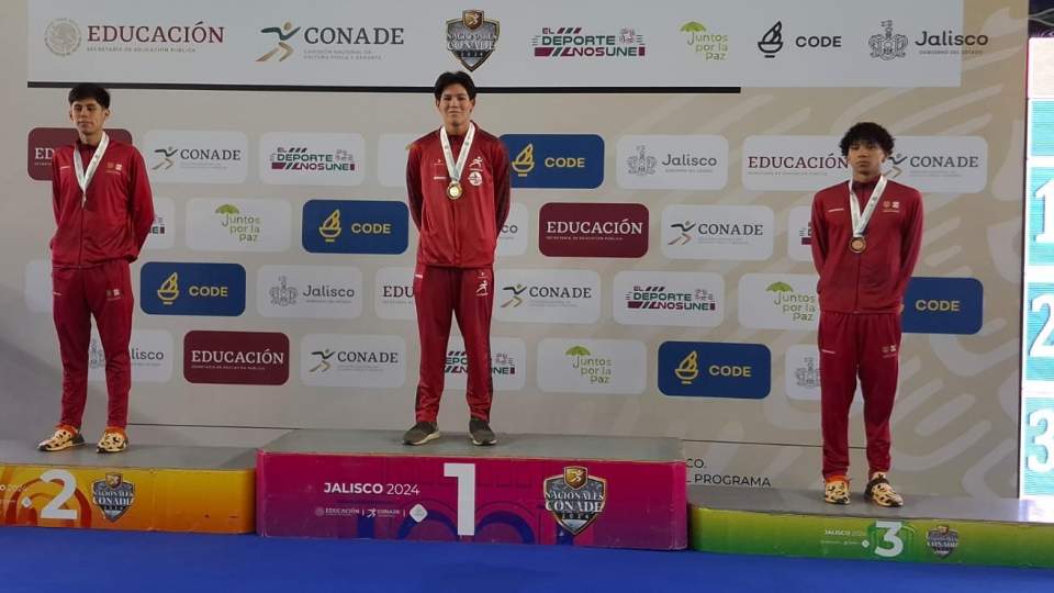 NATACIÓN SONORENSE CONSIGUE PAR   DE OROS EN LOS NACIONALES CONADE