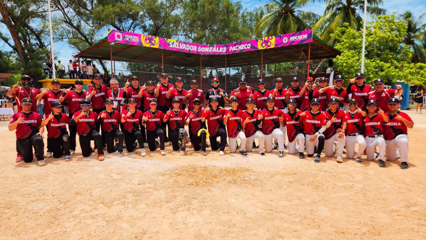 HACE HISTORIA EL SOFTBOL SONORENSE: GANA   TRES MEDALLAS DE ORO EN NACIONALES CONADE