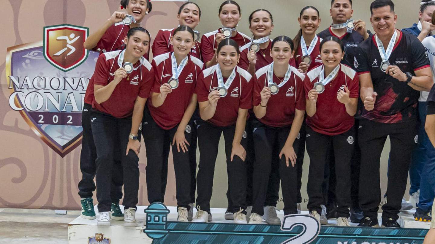 HANDBALL SONORENSE CIERRA ETAPA   NACIONAL CON DOS PRESEAS DE PLATA