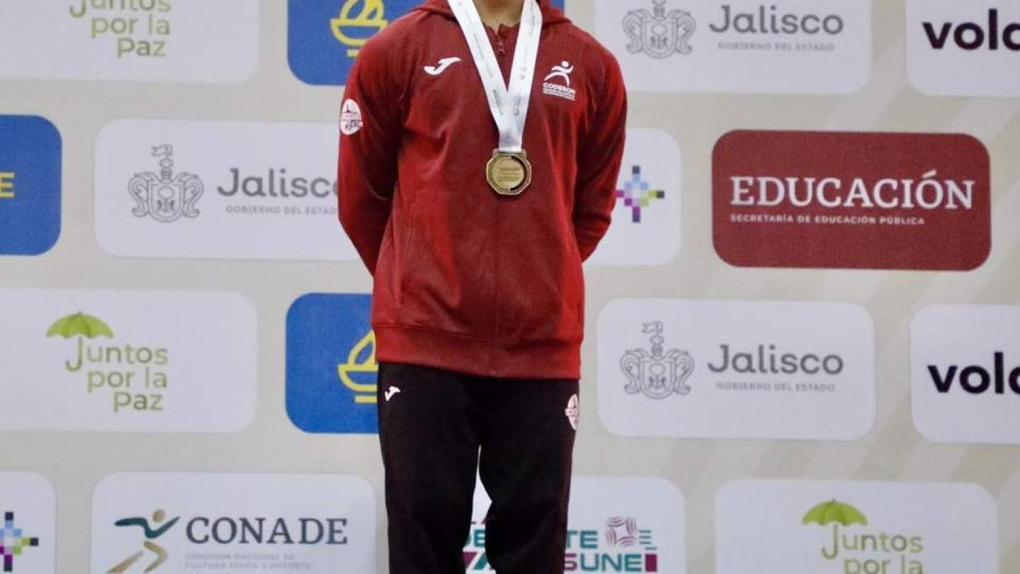 SAÚL VALENZUELA GANA 4 MEDALLAS   PARA SONORA EN NACIONAL DE GIMNASIA