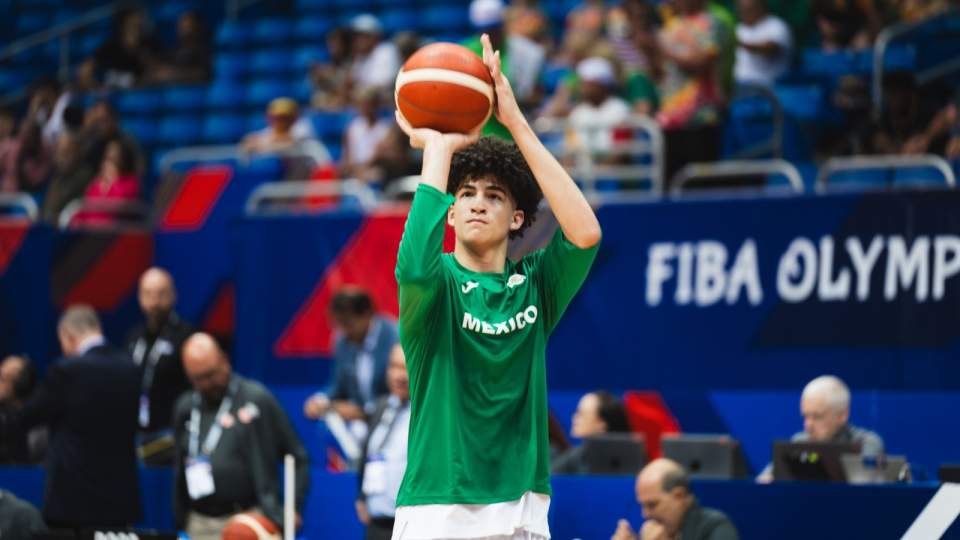 SUFRE MÉXICO REVÉS EN INICIO DE ÚLTIMO   CLASIFICATORIO OLÍMPICO DE BASQUETBOL  