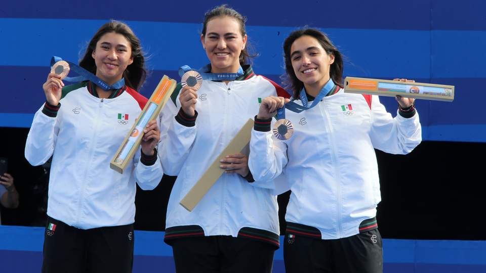 ALEJANDRA VALENCIA LIDERA A MÉXICO    PARA GANAR BRONCE OLÍMPICO EN PARÍS