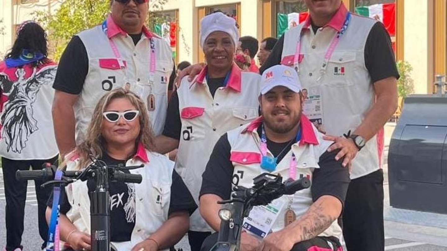 LOS DOS PARATLETAS SONORENSES PRESENTES   EN INAUGURACIÓN DE LOS JUEGOS PARALÍMPICOS