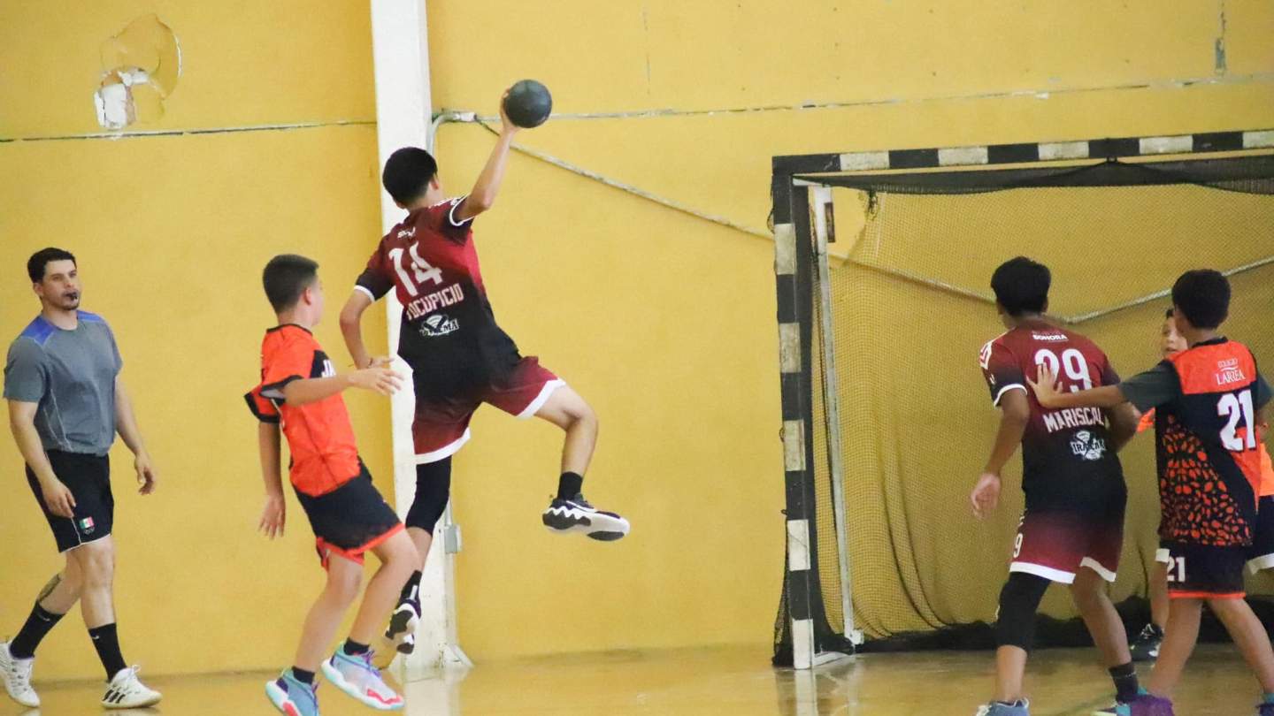 CELEBRAN CON MUCHO ÉXITO EL   ESTATAL INFANTIL DE BALONMANO