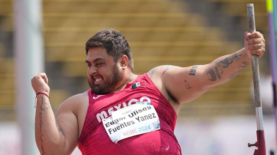 EL SONORENSE ÉDGAR FUENTES CONQUISTA   PLATA EN LOS JUEGOS PARALÍMPICOS PARÍS 2024