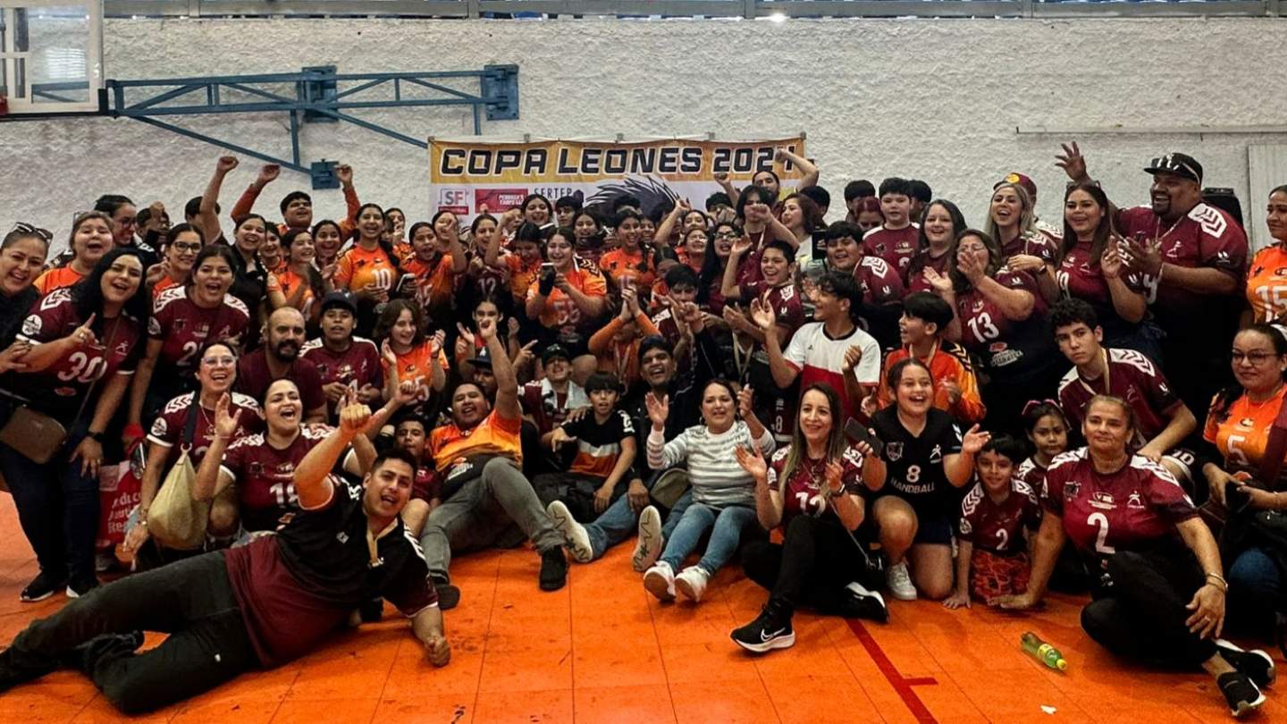 LOS BERRENDITOS DE LA CODESON   LUCEN EN COPA LEONES DE HANDBALL