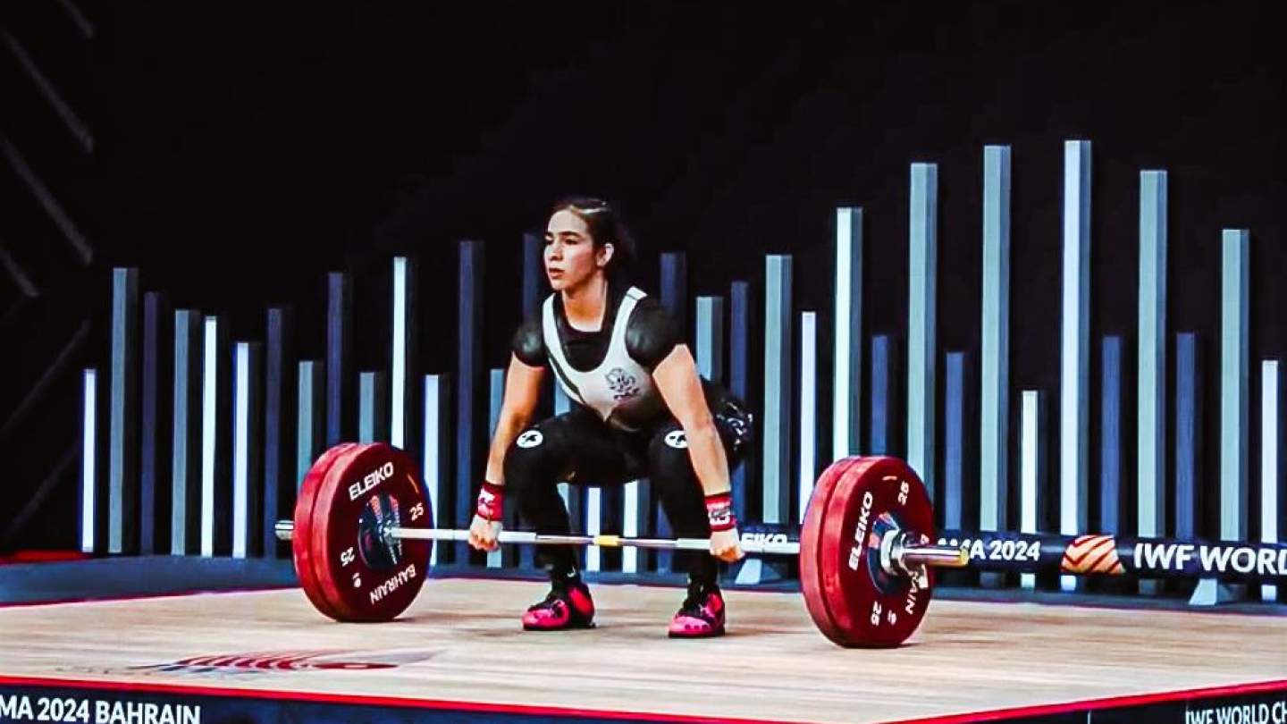 KARLA ORTIZ SE UBICA EN SITIO  17 EN MUNDIAL DE HALTEROFILIA 