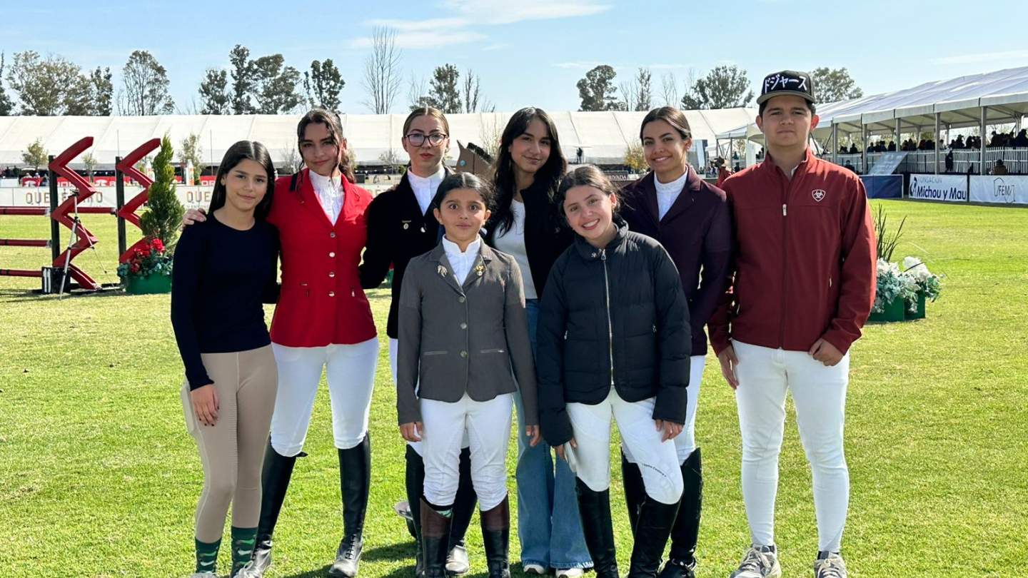 JINETES SONORENSES BRILLAN EN  NACIONAL DE SALTO ECUESTRE 2024