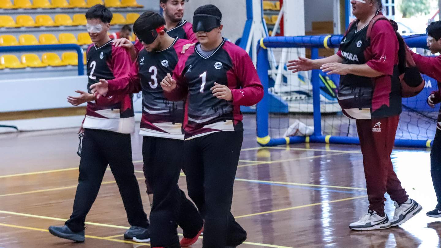 REANUDAN PARATLETAS SONORENSES ACTIVIDADES EN EL NACIONAL CON GOLBOL Y PARATENIS DE MESA